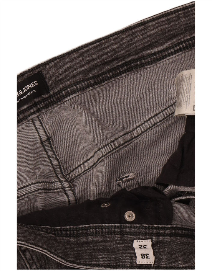 Jack & Jones Herre Slim Jeans W38 L32 Grå Bomuld