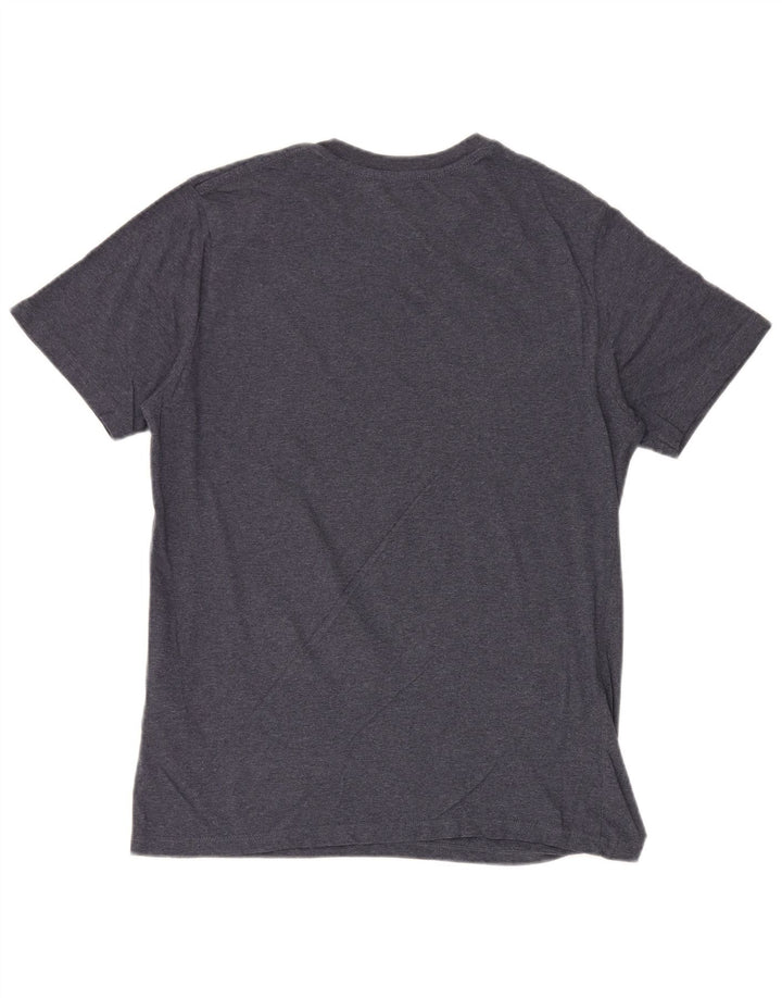 Levi's Herre T-shirt Top Medium Marineblå Flecked Bomuld