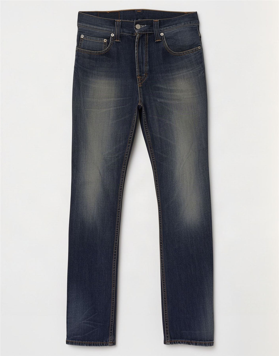 Levi's Herre 506 Straight Jeans W30 L34 Marineblå Bomuld