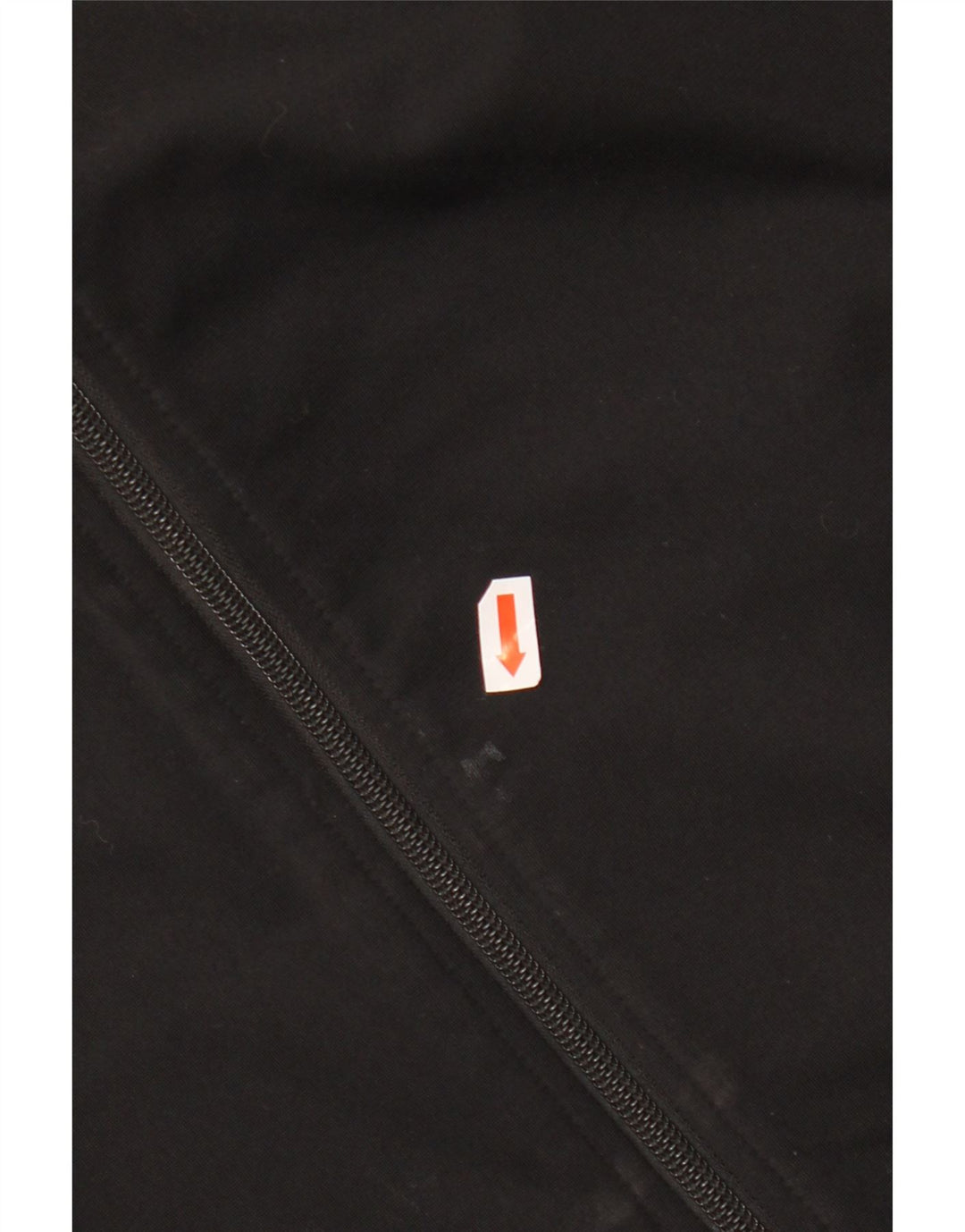 ADIDAS træningsdragt topjakke til kvinder UK 12/14 Medium Black Polyester