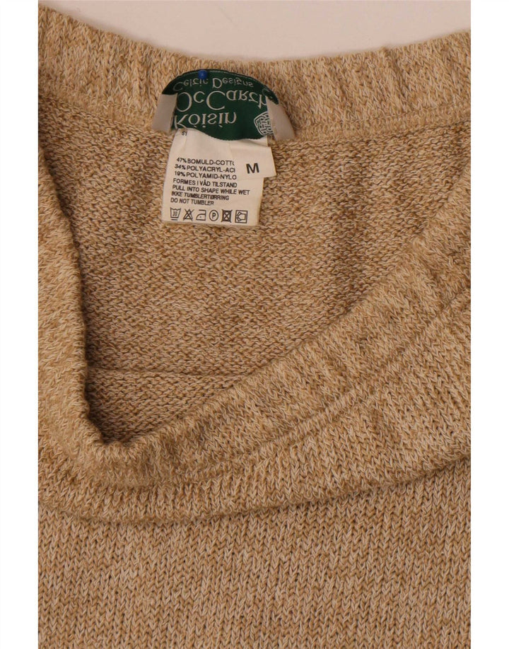 Roisin McCarthy Damestrik Maxi-nederdel Medium W30 Beige Bomuld