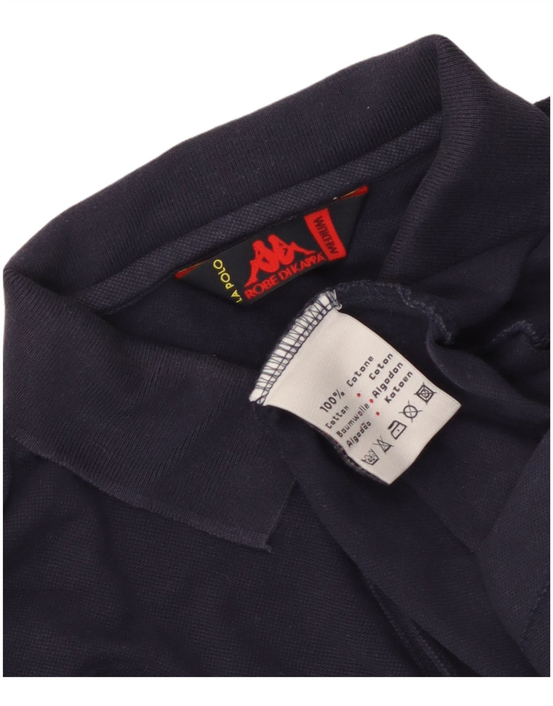 Kappa herre poloshirt Medium marineblå bomuld