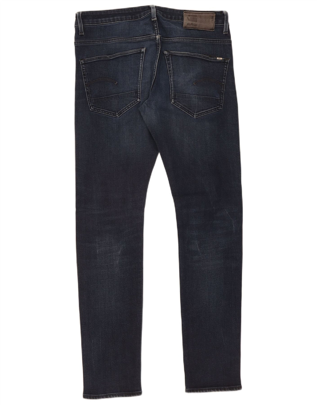 G-Star Herre 3301 Slim Jeans W34 L34 Marineblå