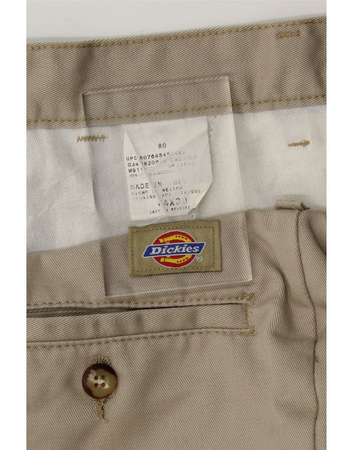 DICKIES Mens Slim Chino Trousers W44 L30 Beige Cotton Vintage Dickies and Second-Hand Dickies from Messina Hembry 