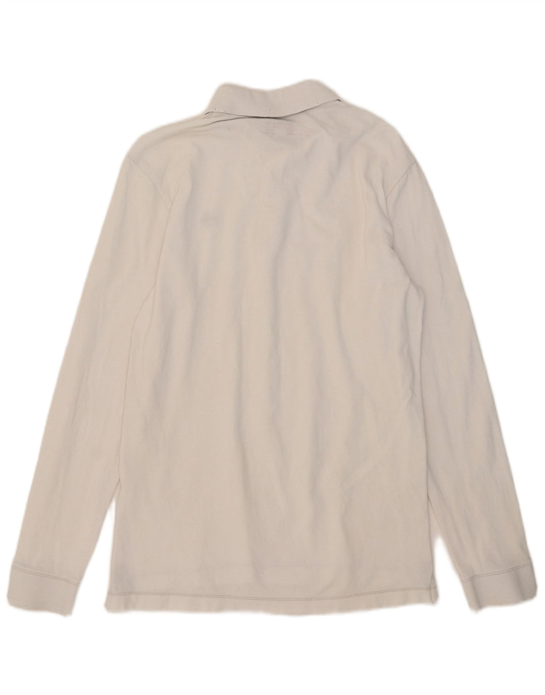 Energie Langærmet poloshirt til mænd, medium hvid