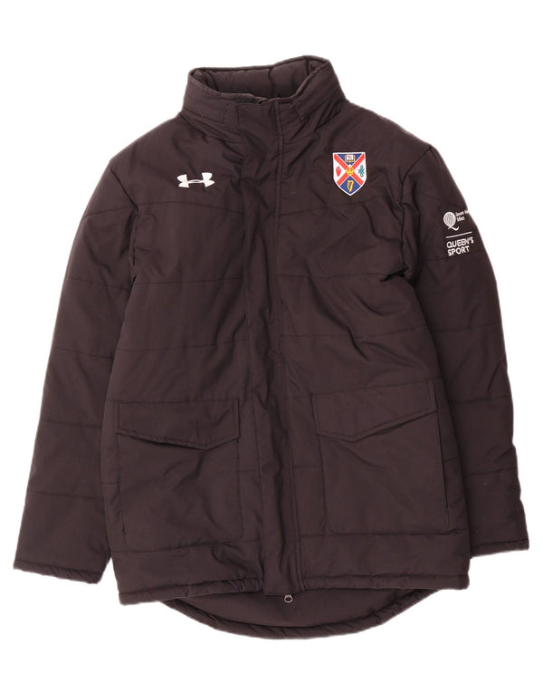 Under Armour Herre Polstret Frakke UK 38 Medium Sort Nylon