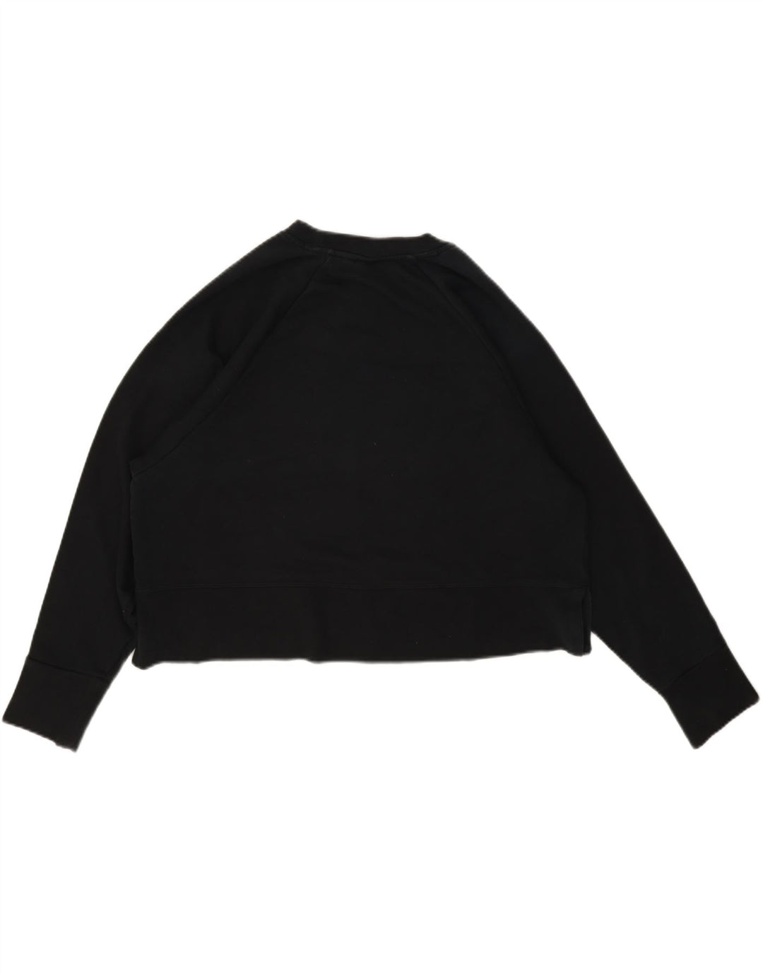 Nike Dame Dri Fit Crop Oversized Sweatshirt Jumper UK 16 Large Sort
