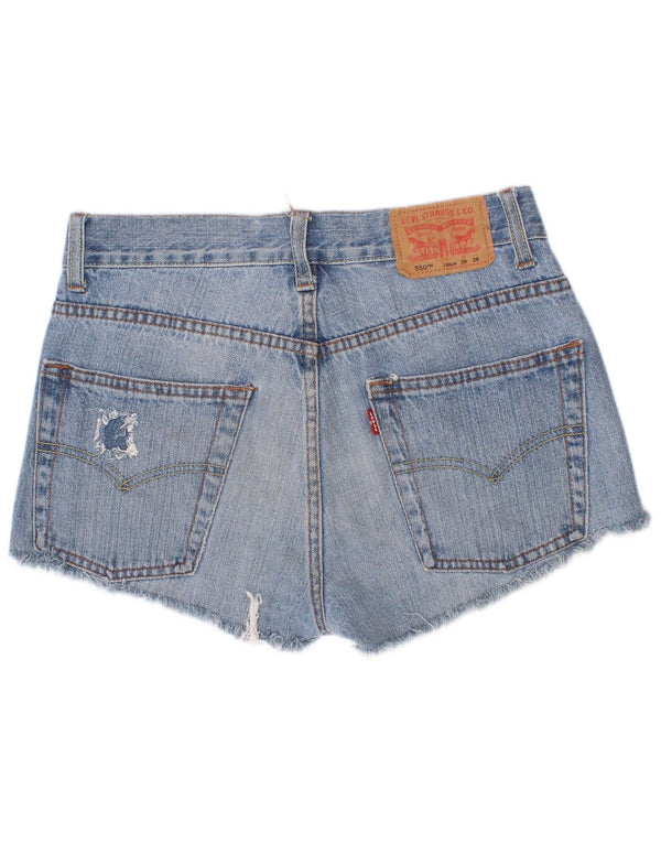 Levi's Girls 550 denimshorts 15-16 år W26 blå bomuld