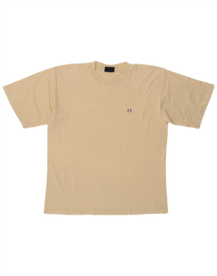 Champion Herre T-Shirt Top Stor Beige