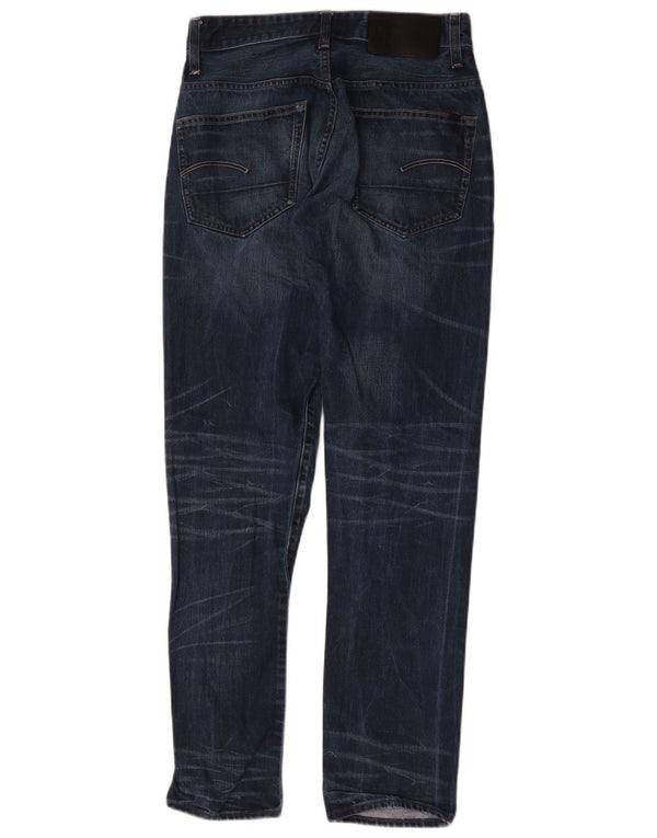 G-Star Womens 3301 tilspidsede jeans W29 L34 Marineblå