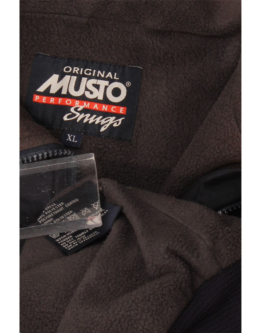 Musto Bomberjakke til mænd UK 42 XL Navy Blue Polyester