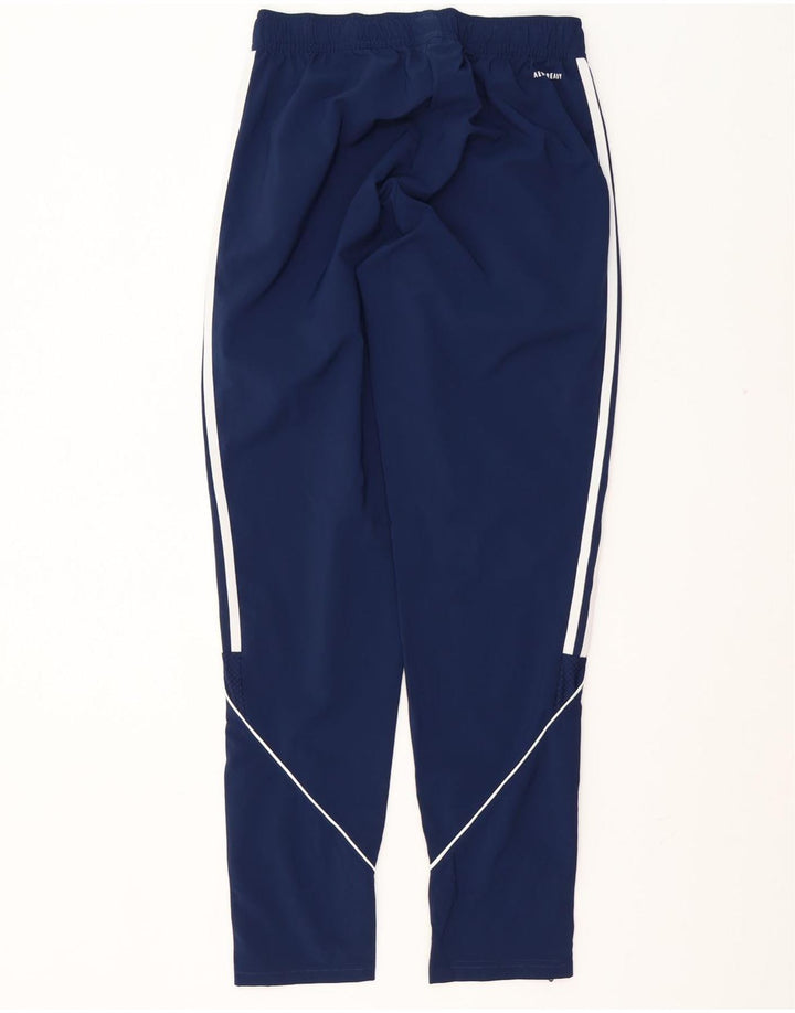 Adidas Aeroready Tracksuit Bukser til kvinder UK 10 Small Navy Blue