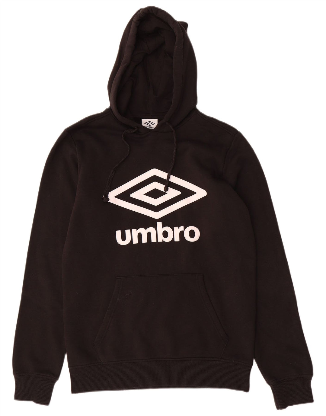 Umbro Herre Grafisk Hættetrøje Jumper Medium Sort
