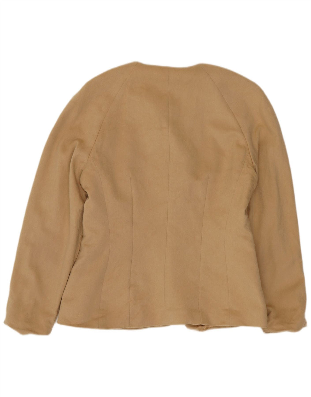 Escada Womens by Margaretha Ley Blazerjakke med 6 knapper EU 38 Medium Beige