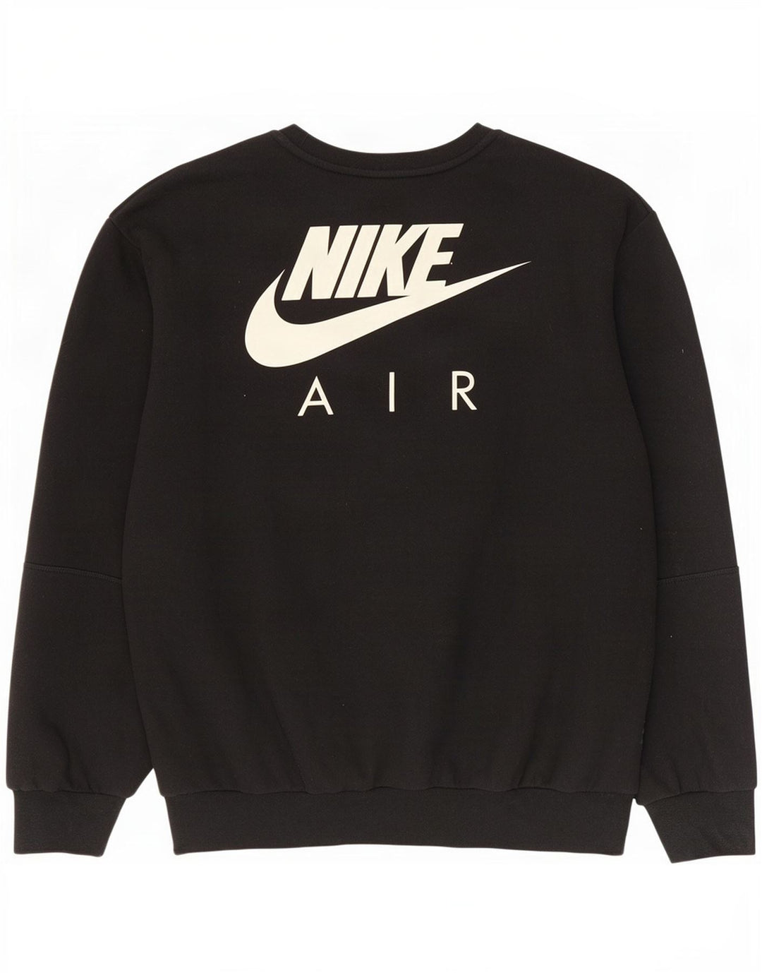 Nike grafisk sweatshirt til mænd 2XL sort bomuld