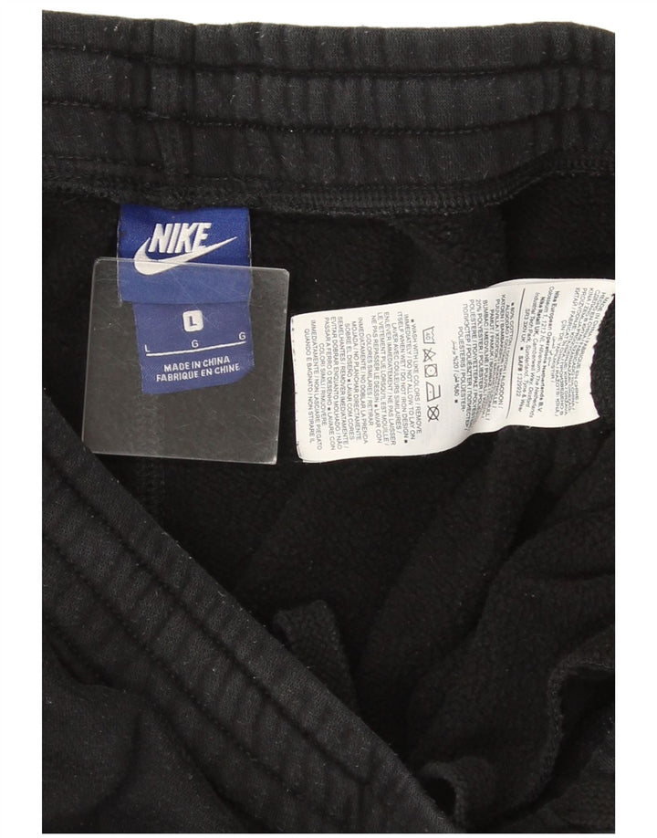 Nike træningsdragt bukser til mænd, joggers, store sorte bomuld