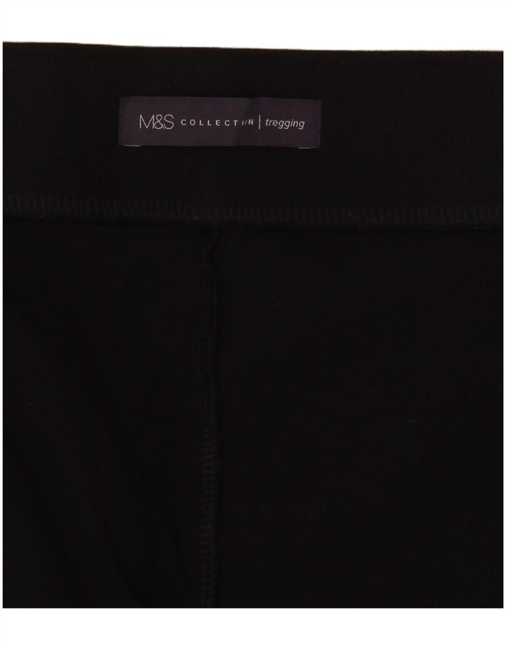 Marks & Spencer Womens Leggings UK 14 Large Black