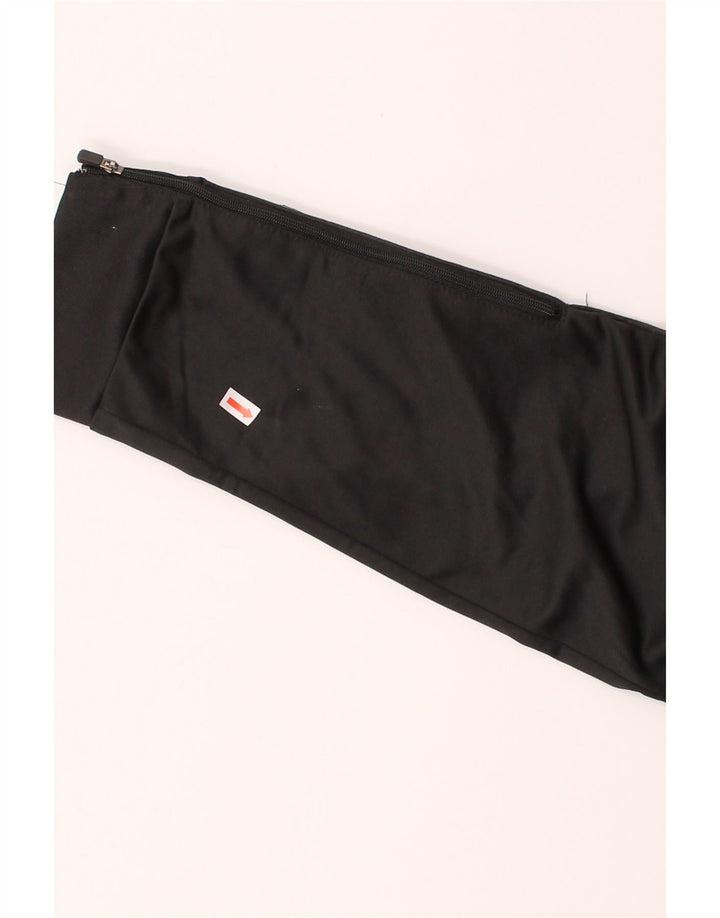 KAPPA Mens Graphic Tracksuit Trousers Joggers Small  Black Polyester Vintage Kappa and Second-Hand Kappa from Messina Hembry 