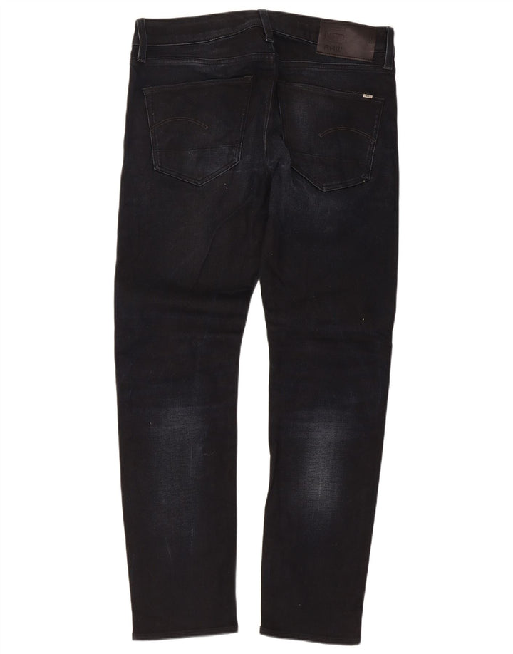 G-Star Slim Jeans til mænd W32 L30 Sort bomuld