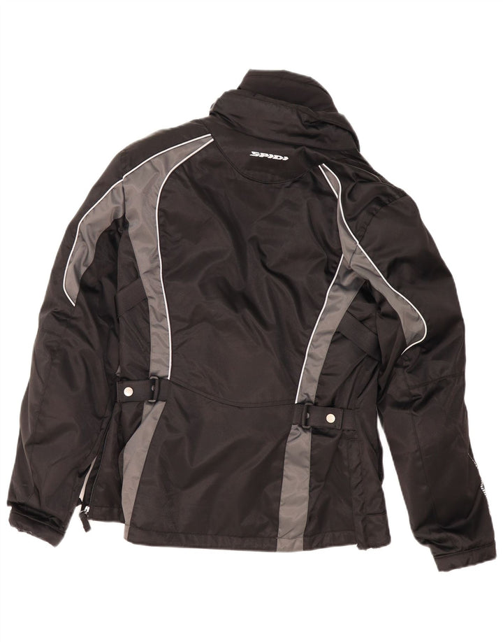 Spidi Dame Oversized Racer Jacket UK 10 Small Black Colourblock