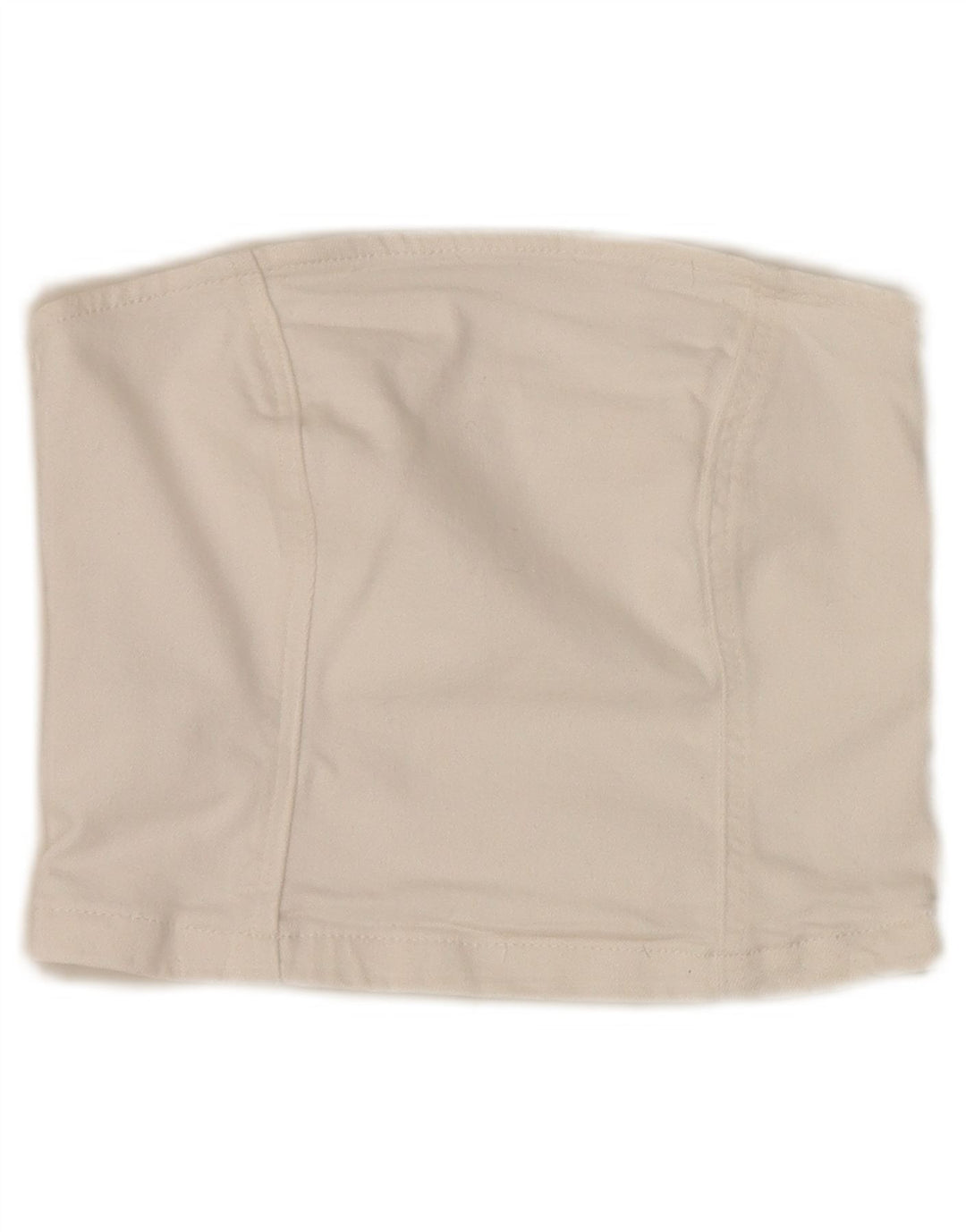 Mango Dame Corset Top UK 4 XS Hvid Bomuld