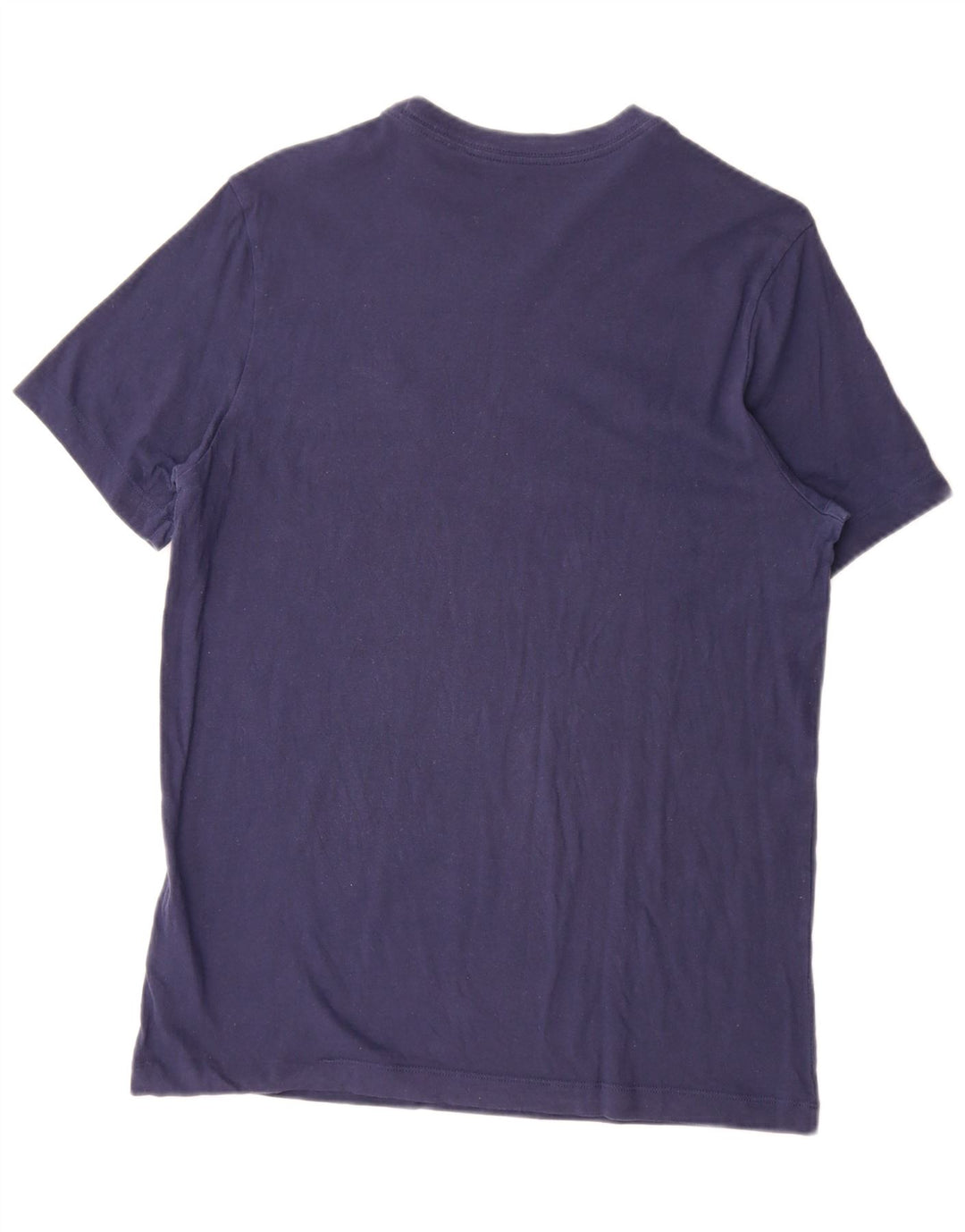 Nike Herre T-shirt Top Medium Marineblå Bomuld