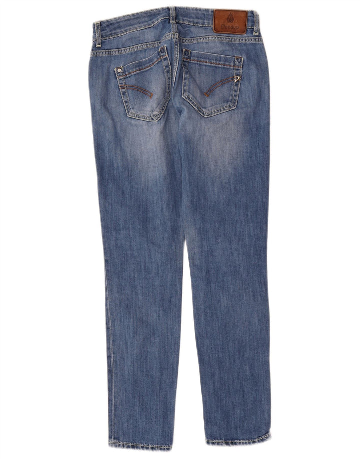 Dondup Dame Slim Jeans W29 L29 Blå Bomuld