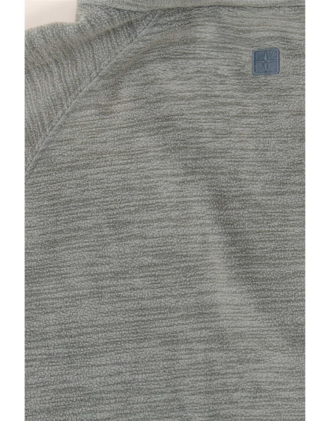 Mountain Warehouse Herre Zip Neck Fleece Jumper Medium Blue