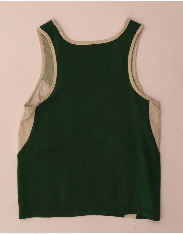 Nike Damevest Top UK 14 Stor Grøn Colourblock