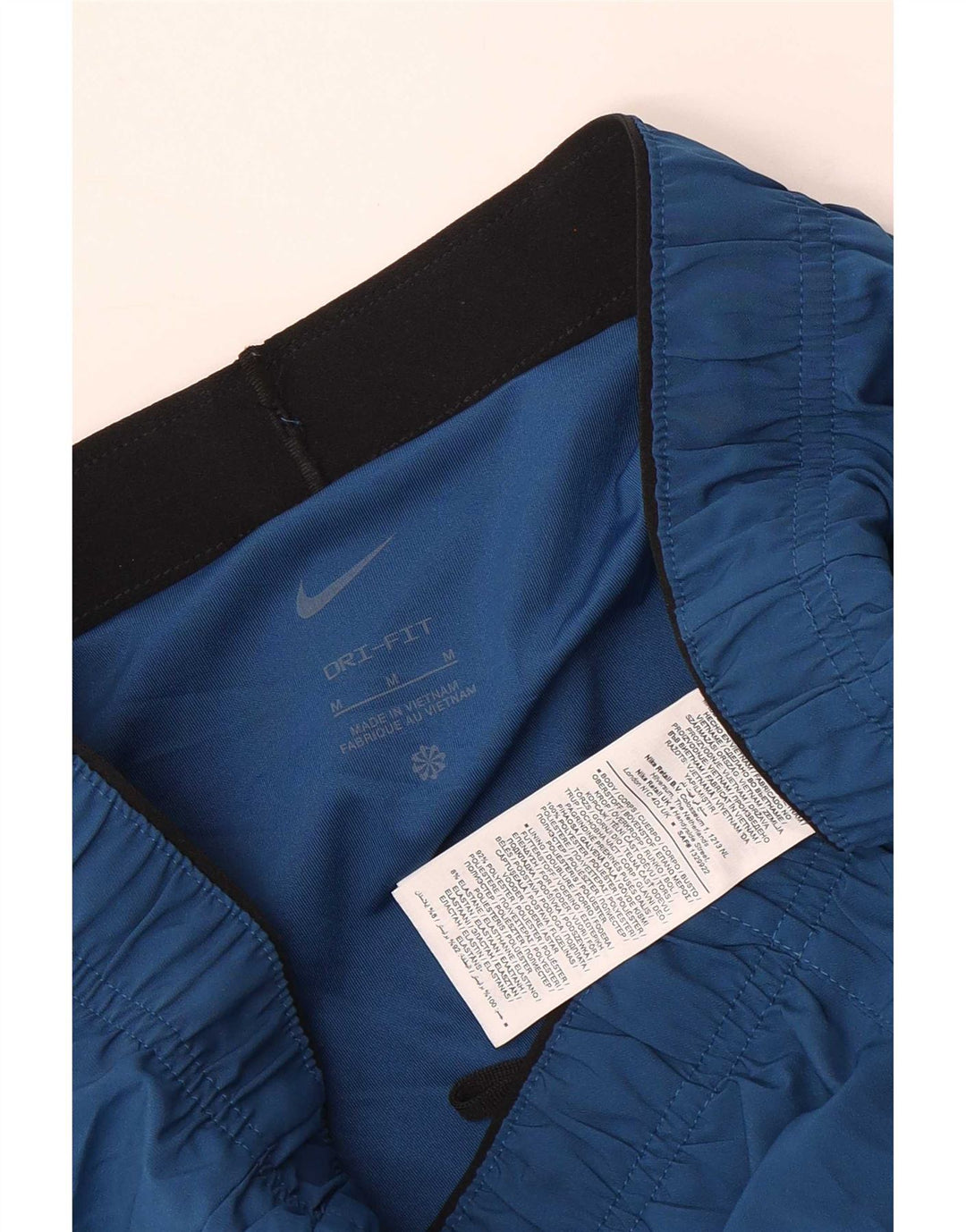 Nike Herre Dri Fit grafiske sportsshorts Medium marineblå polyester