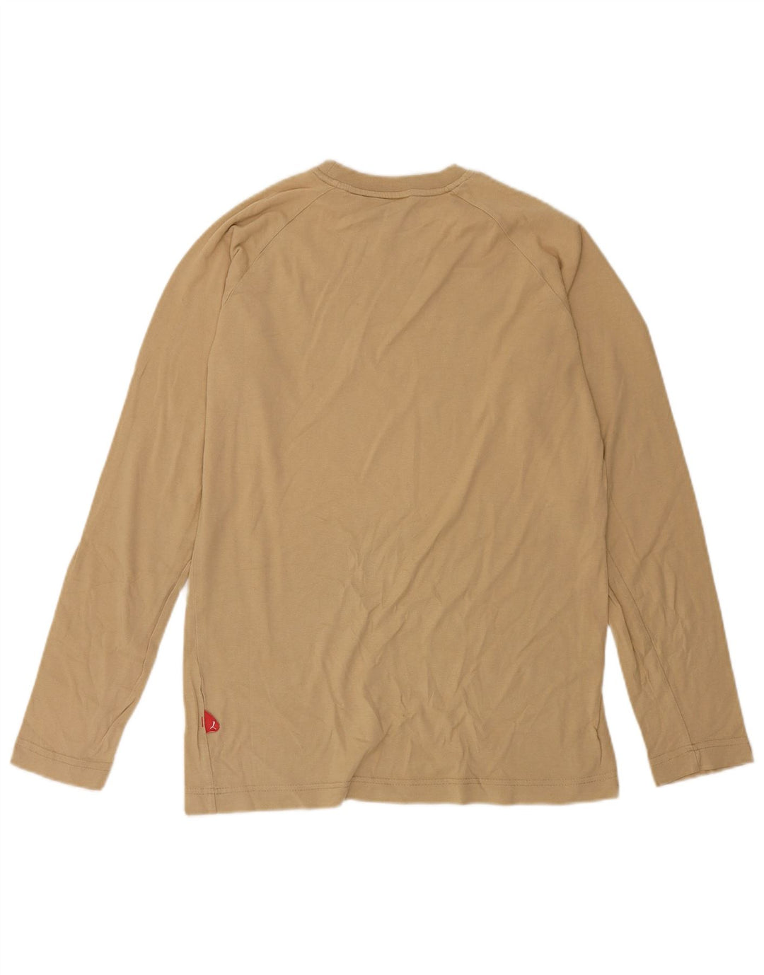 PUMA Mens Graphic Top Long Sleeve XS Beige