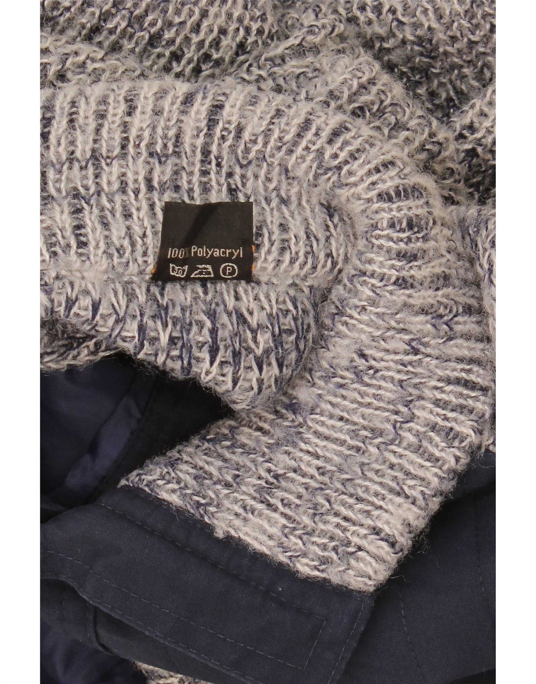 Mark Astor Herre Cardigan Sweater Lille Navy Blue Flecked Polyacrylic