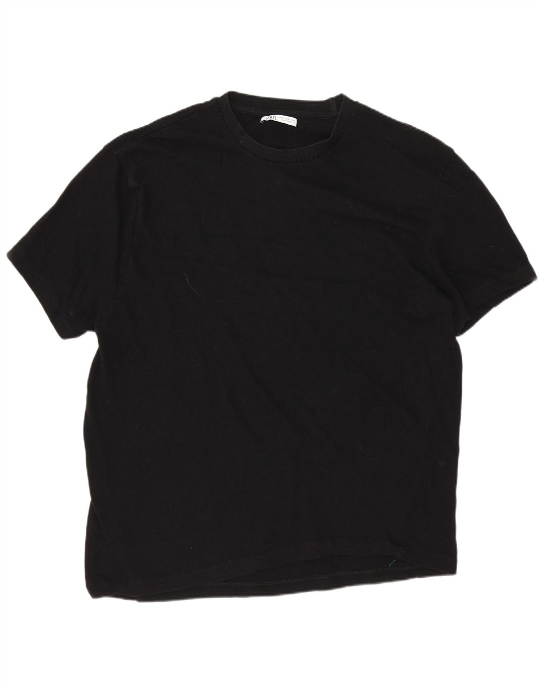ZARA Herre T-Shirt Top XL Sort