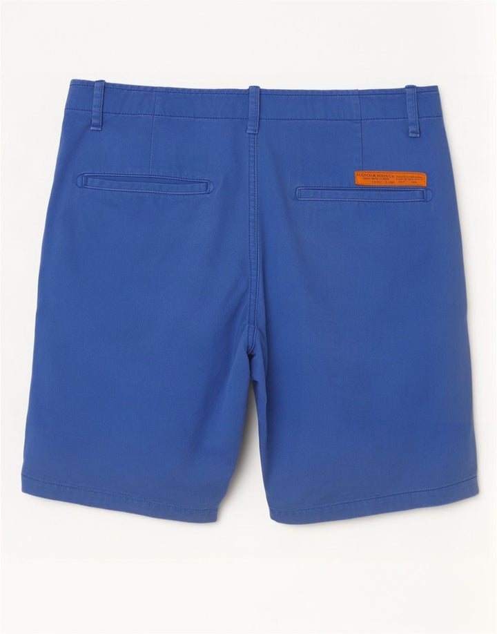Scotch & Soda Chino Shorts til mænd W30 Medium Blue Bomuld