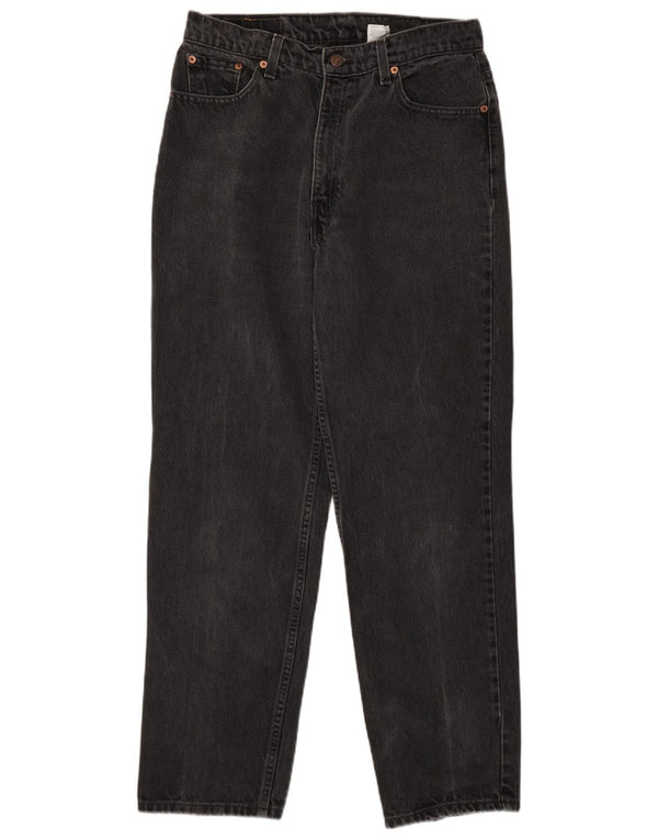 Levi's Womens 512 Højtaljede lige jeans US 12 Large W30 L30 Grå