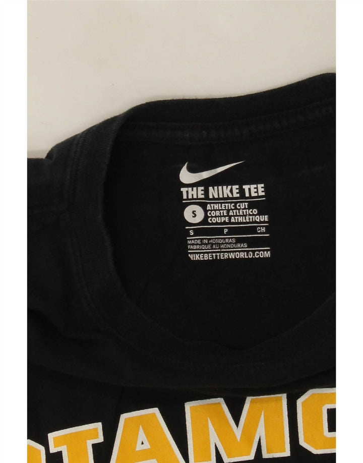 Nike herre diamant grafisk t-shirt top lille sort
