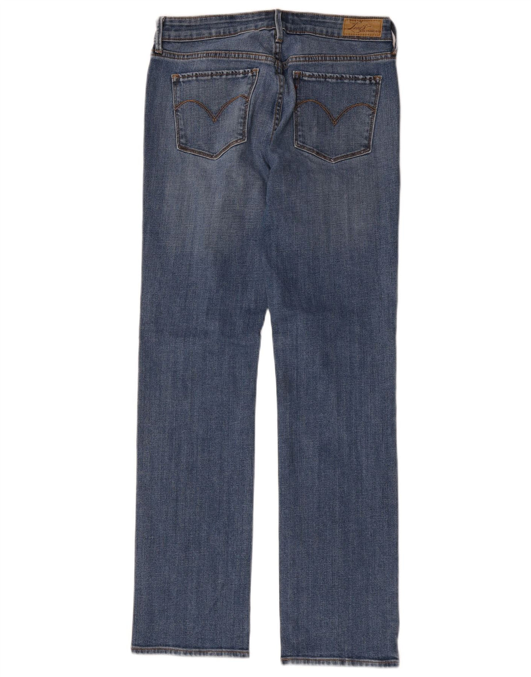 Levi's Dame let kurvede lige jeans US 6 Medium W28 L30 Blå Bomuld