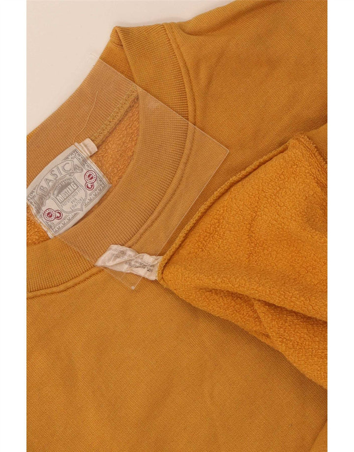 Mustang Dame Sweatshirt Jumper UK 14 Medium Gul Polyester