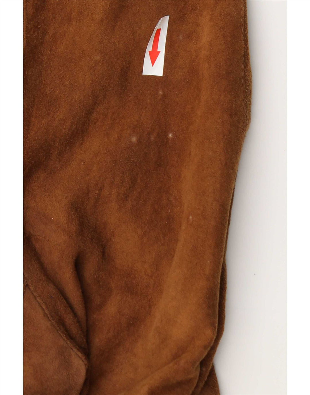 Vintage herre ruskind bomberjakke IT 50 Large Brown
