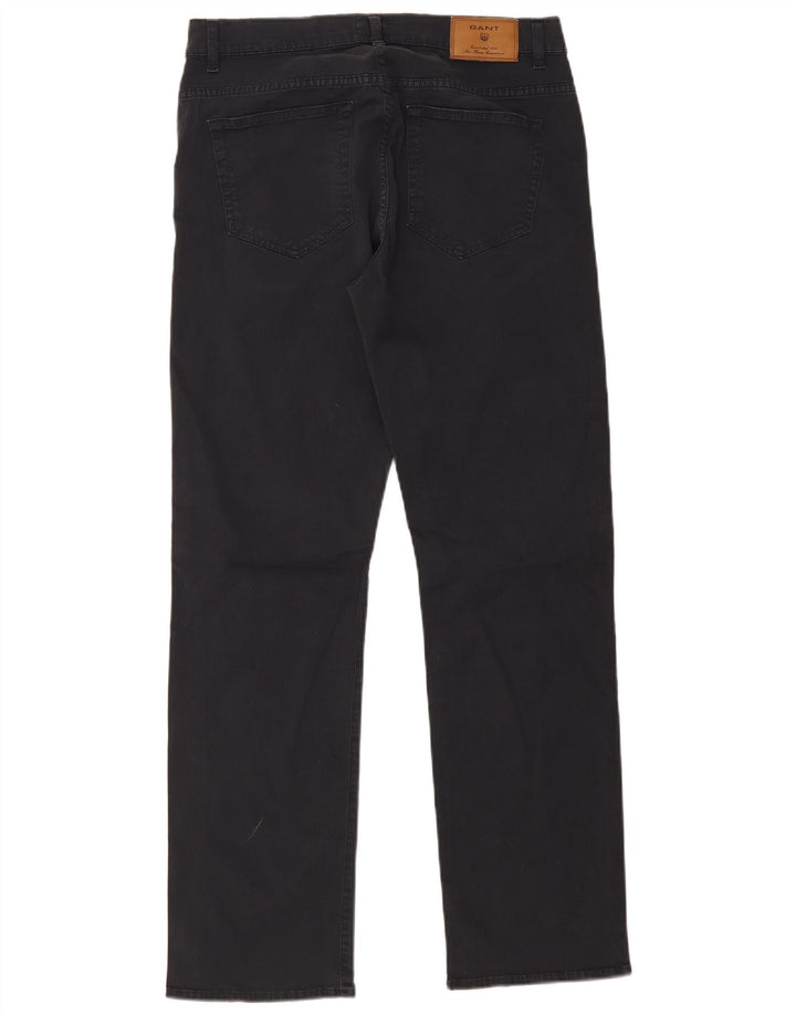 Gant Herre Jason Regular Fit Straight Jeans W32 L32 Grå Bomuld