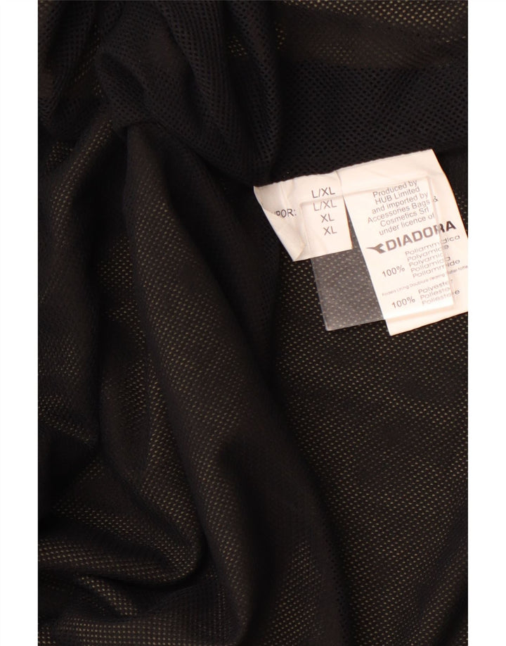 DIADORA Regnjakke til mænd UK 40 Stor Khaki Polyamid