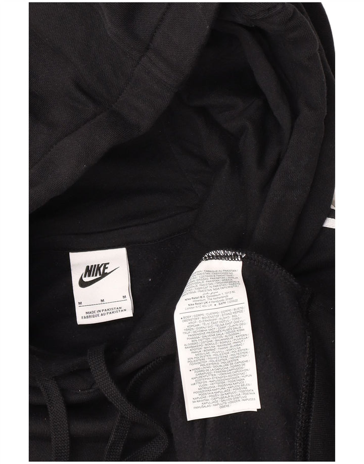 Nike grafisk hættetrøje til mænd mellem sort bomuld