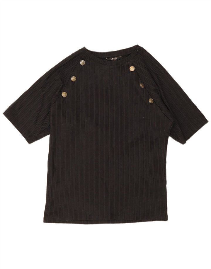Lipsy Dame T-Shirt Top UK 16 Stor Sort Polyester