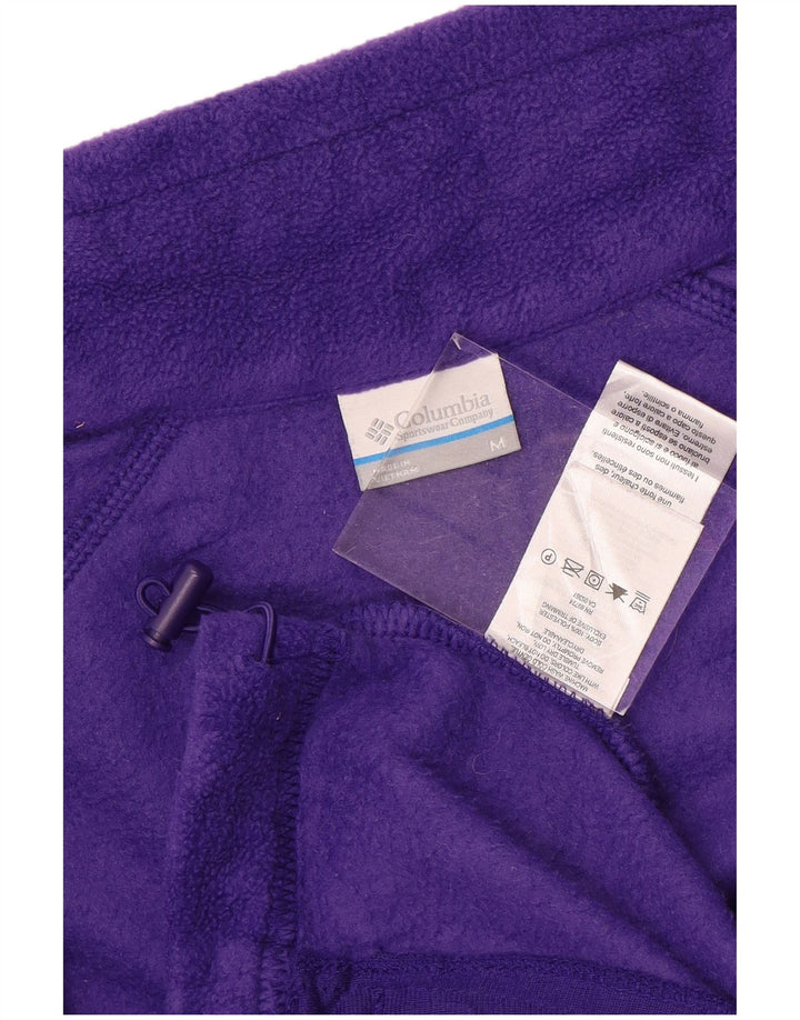 Columbia Dame Fleecejakke UK 14 Medium Lilla Polyester