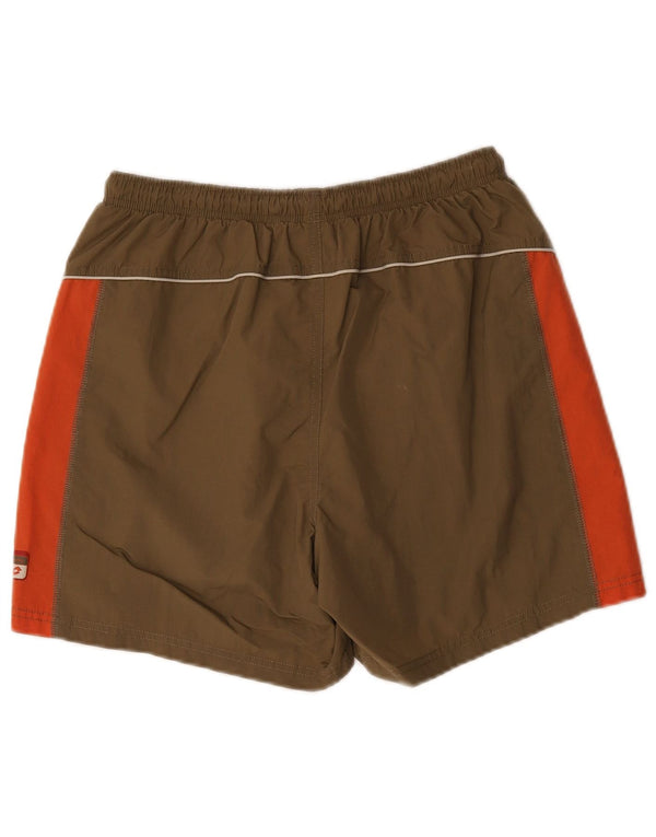 Lotto Herre badeshorts UK 40/42 Large Khaki Colourblock Nylon
