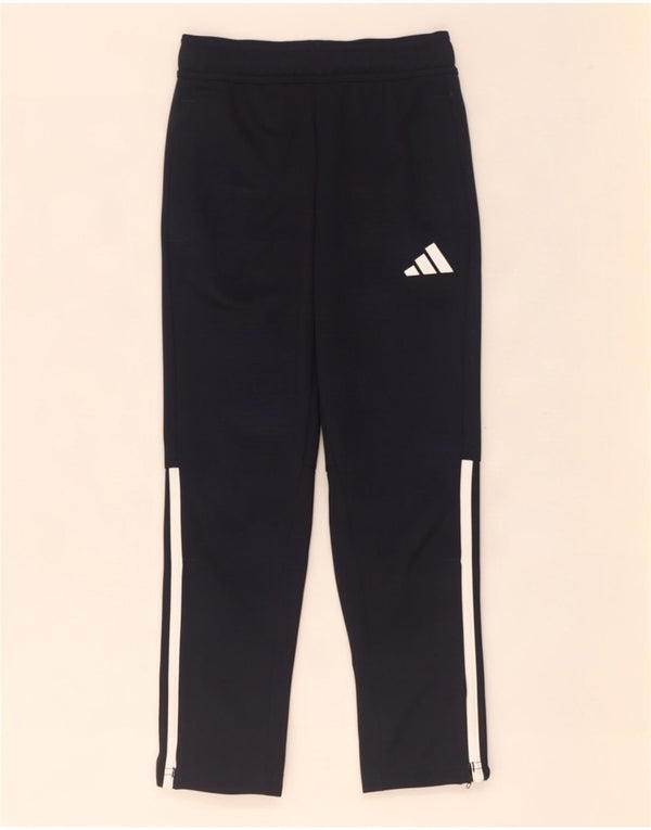Adidas Boys Aeroready Tracksuit Bukser 7-8 år Marineblå