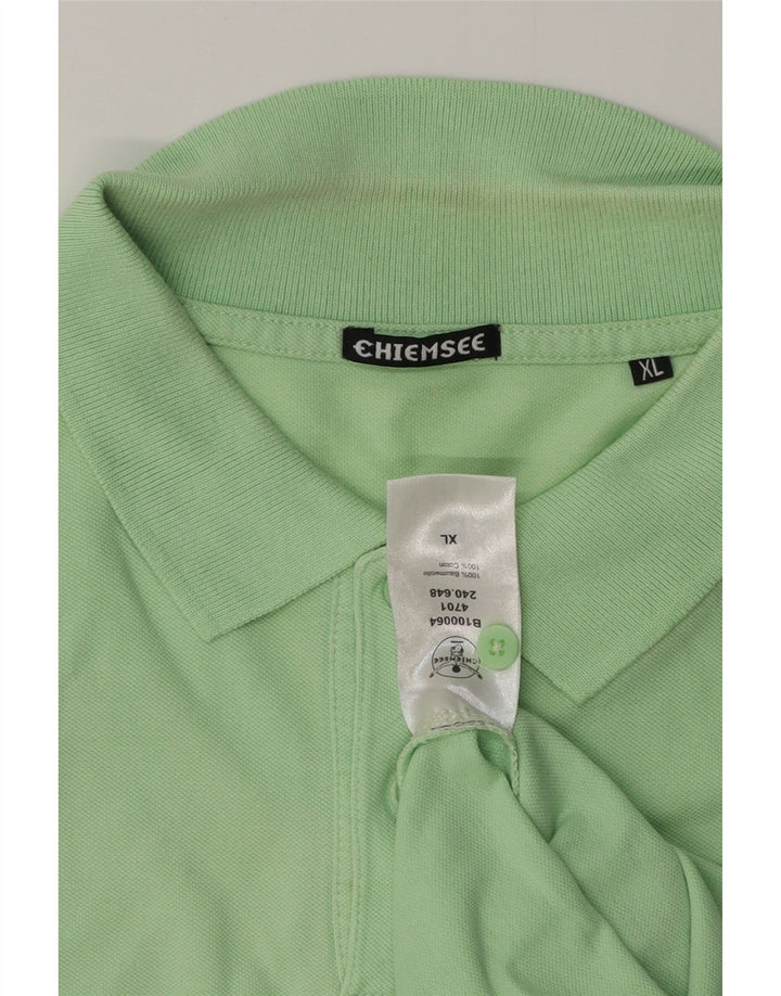 CHIEMSEE Poloshirt til mænd XL Grøn Bomuld