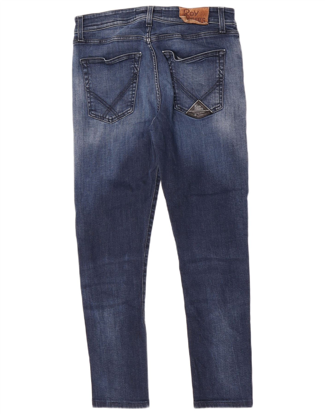 Roy Rogers Herre Slim Jeans W33 L28 Marineblå Bomuld