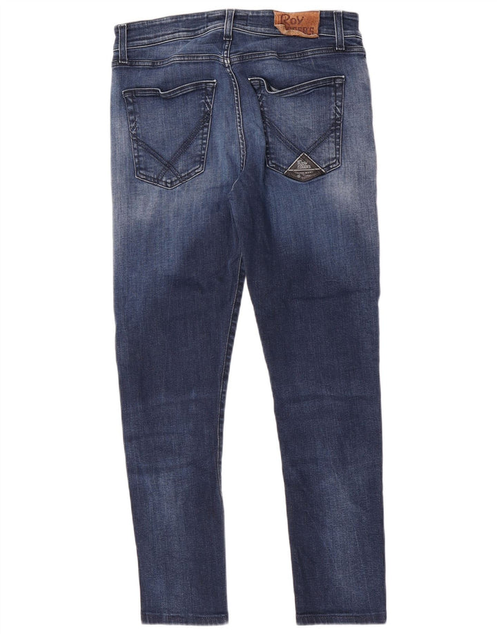Roy Rogers Herre Slim Jeans W33 L28 Marineblå Bomuld