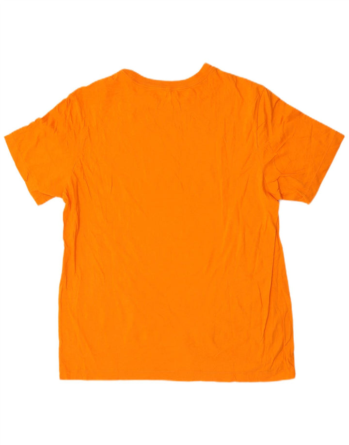 Nike grafisk T-shirt top til mænd, stor orange